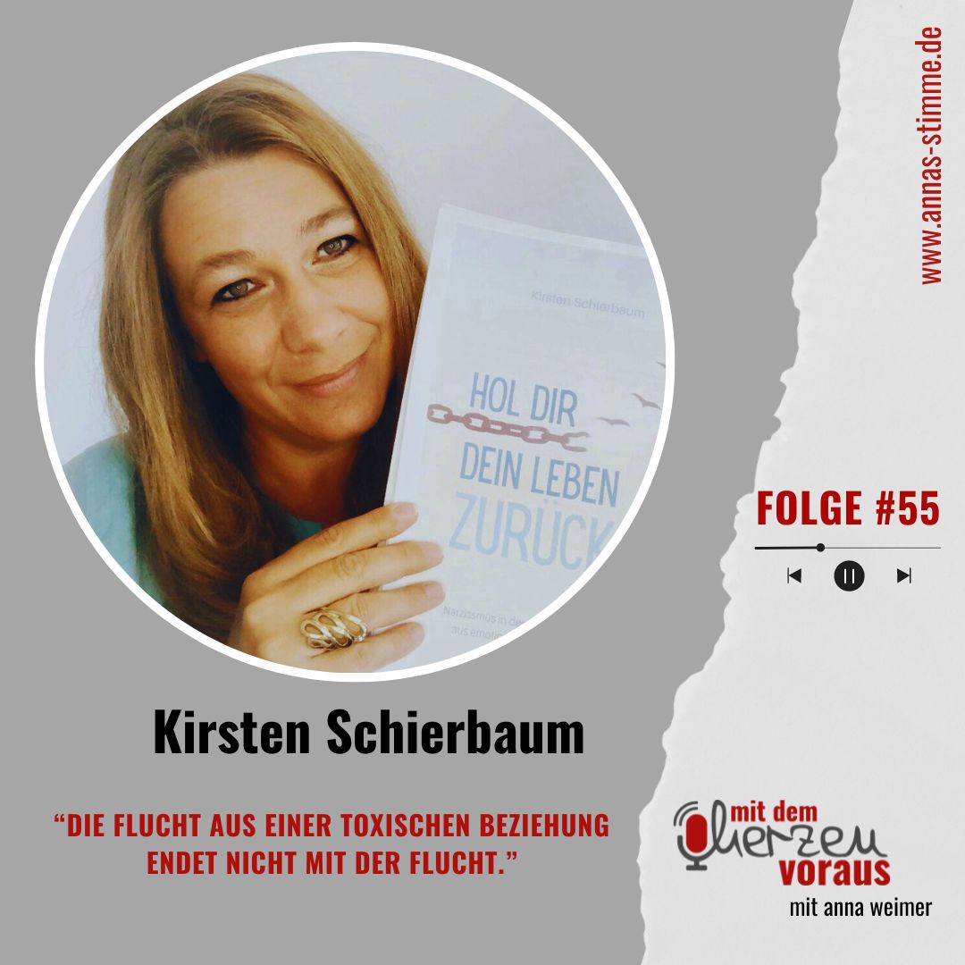 “Die Flucht aus einer toxischen Beziehung endet nicht mit der Flucht” mit Kirsten Schierbaum #55