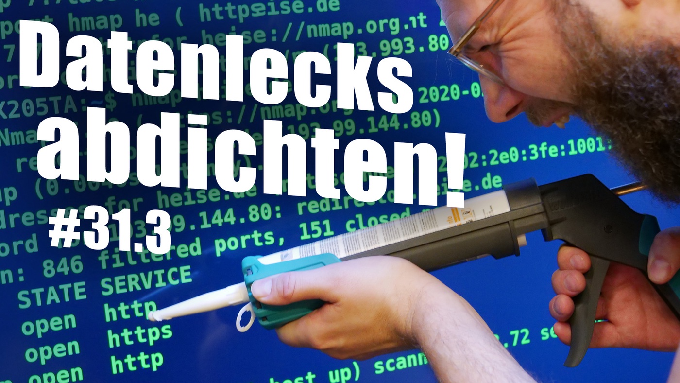 Deine Daten sind im Netz! | ct uplink 31.3