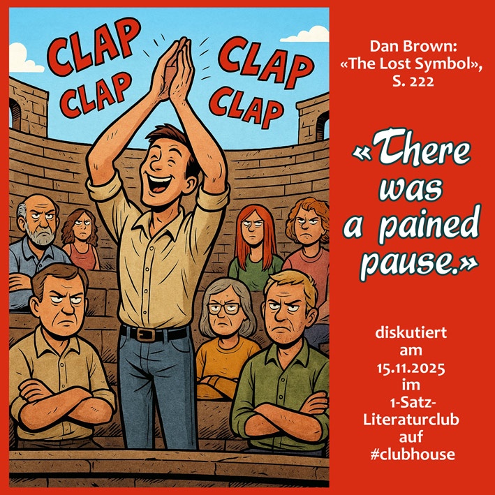 «There was a pained pause.»