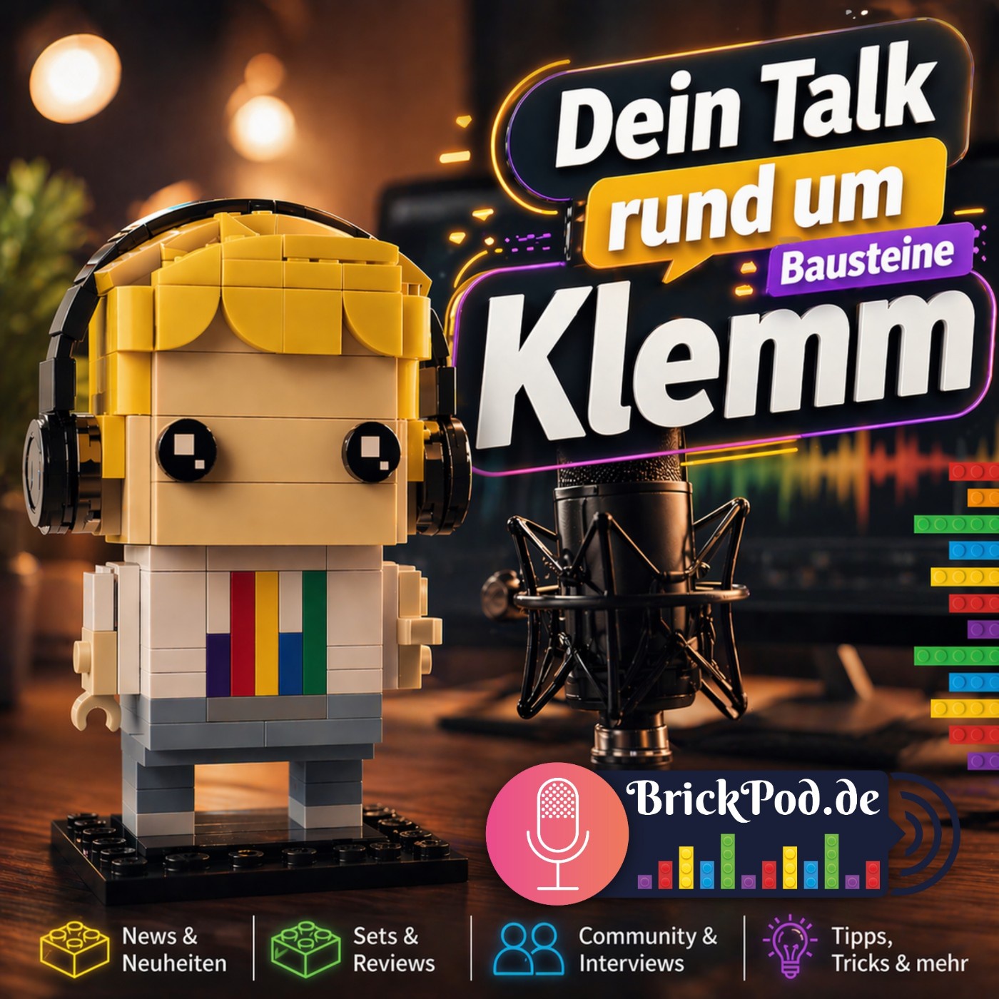Klemmbaustein Podcast  - BrickPod.de