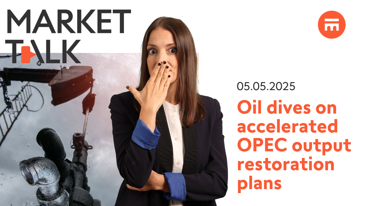 Oil plunges on acceleration of OPEC output, Asian currencies soar against the dollar on potential trade deal 