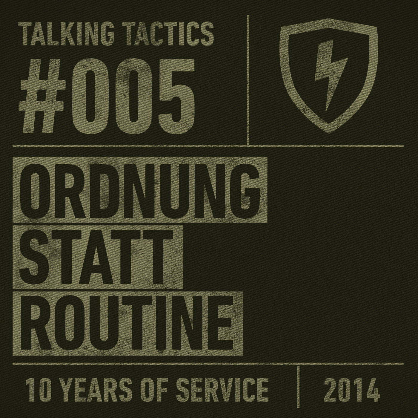 #005 - Ordnung statt Routine