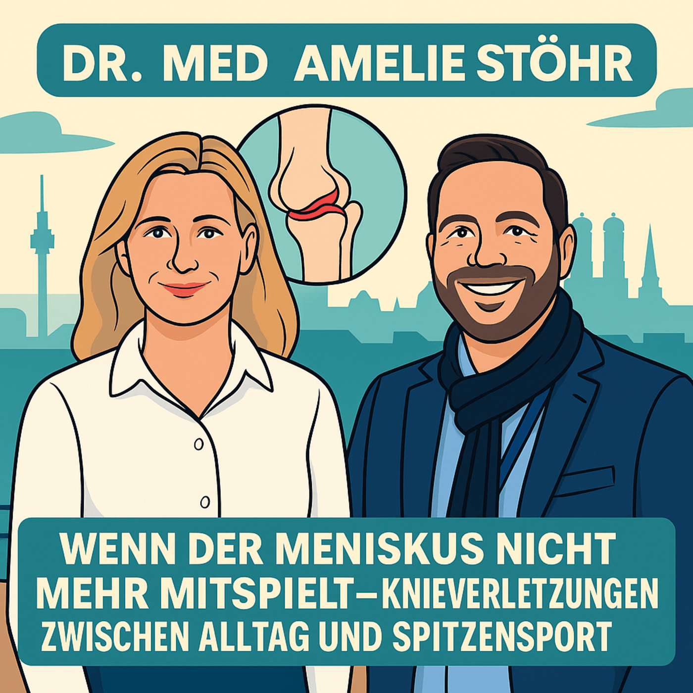 Wenn der Meniskus nicht mehr mitspielt – Knieverletzungen zwischen Alltag und Spitzensport mit Dr. med. Amelie Stöhr