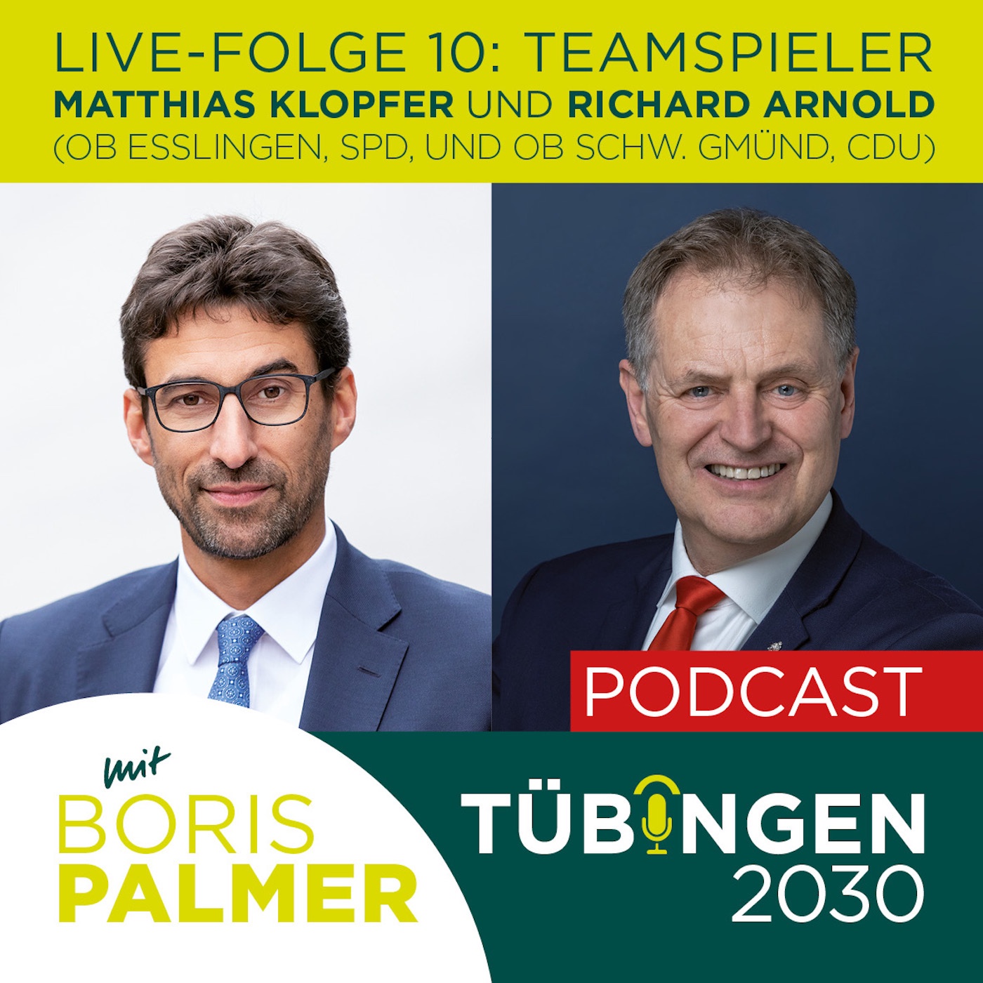 10 - Boris Palmer/Matthias Klopfer/Richard Arnold: Teamspieler - Drei Oberbürgemeister im Gespräch