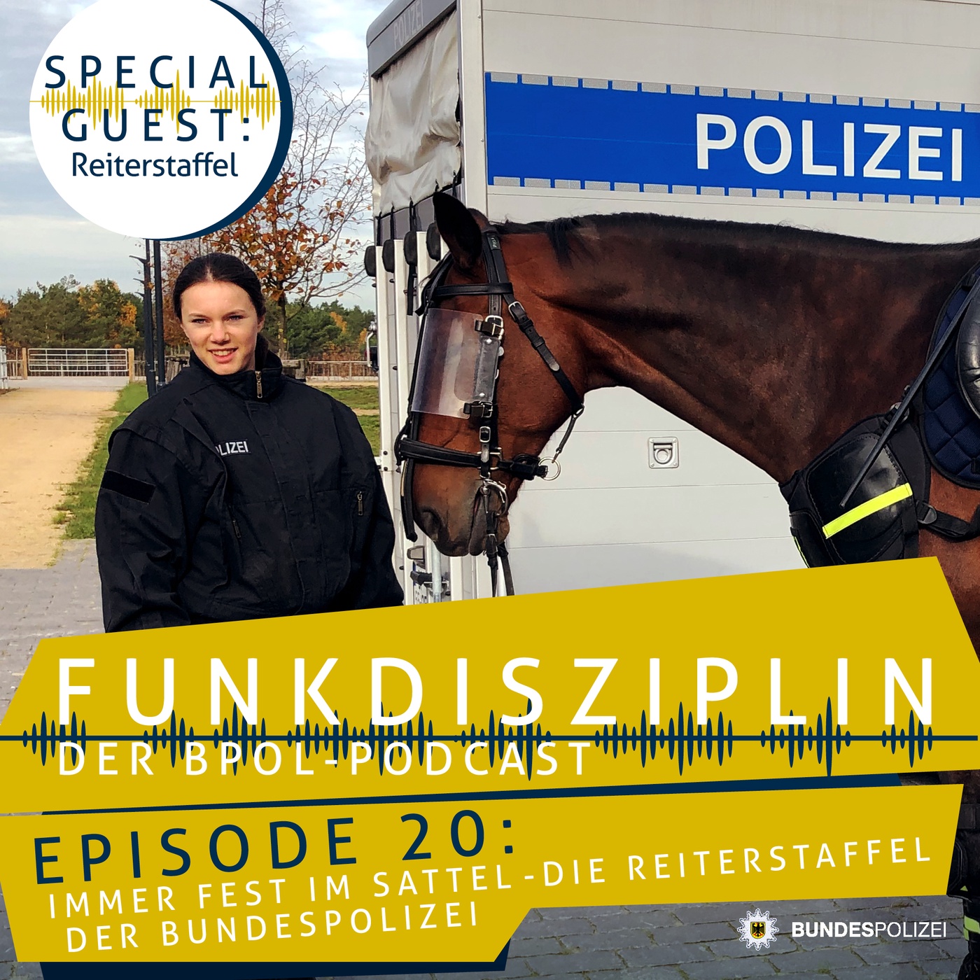 Episode 20: Immer fest im Sattel – die Reiterstaffel der Bundespolizei!