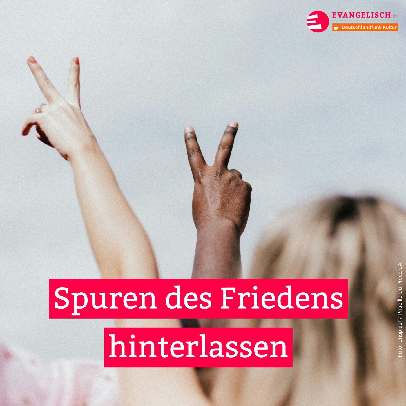 Spuren des Friedens hinterlassen