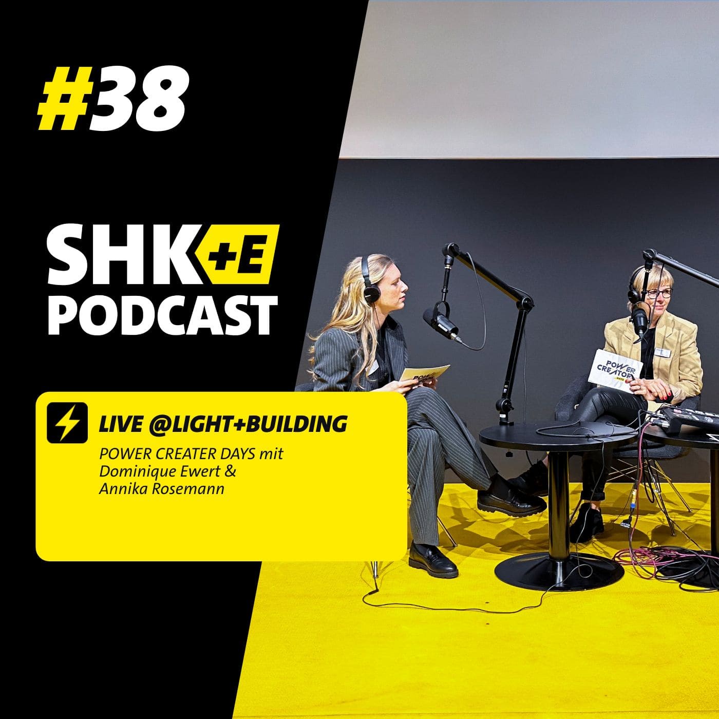 Der SHK+E Podcast #038 - Live @Light + Building - Power Creator Days