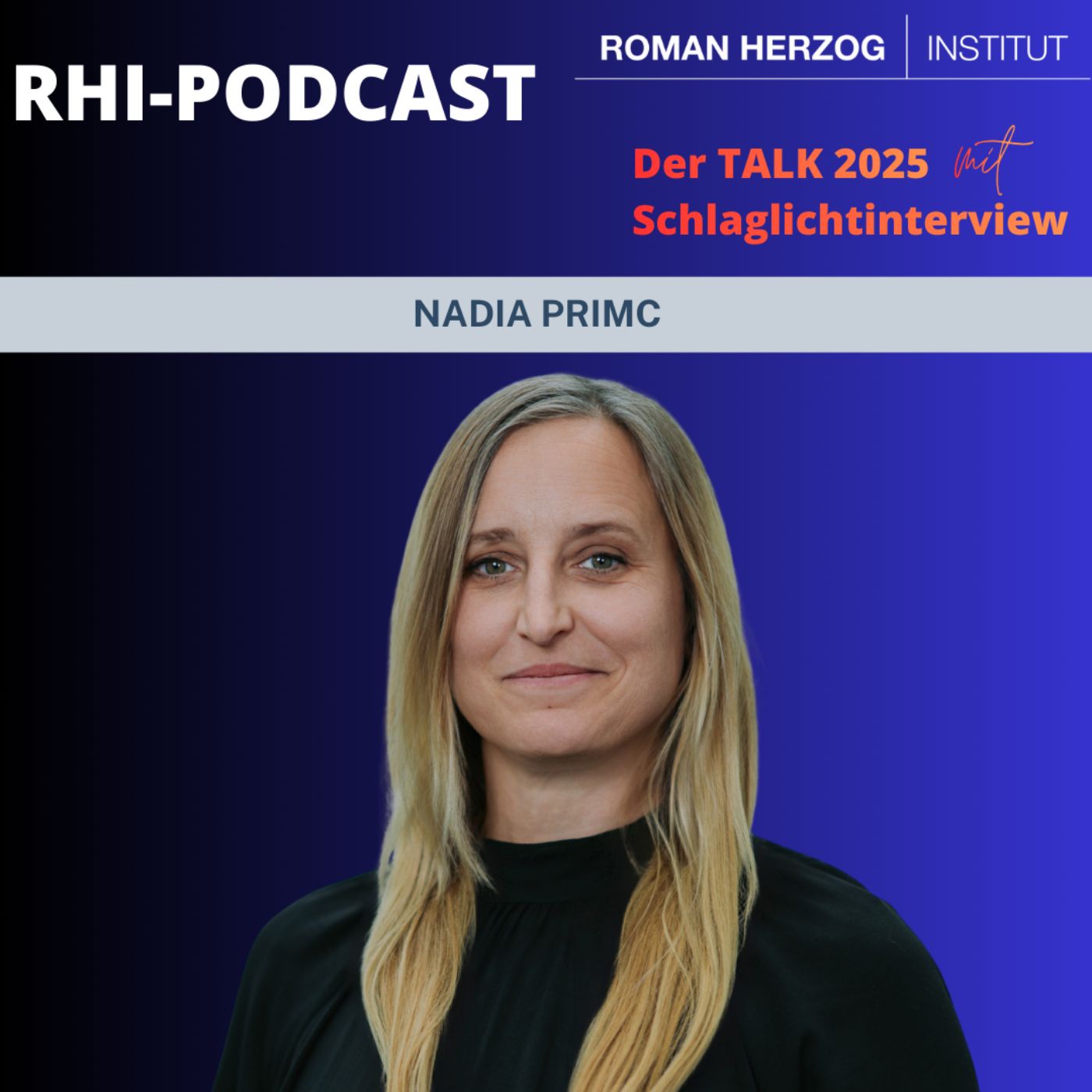 Special RHI-Talk #8: Nadja Primc - Gerechtigkeit bedeutet: Gleich ist gleich und ungleich ist ungleich zu behandeln