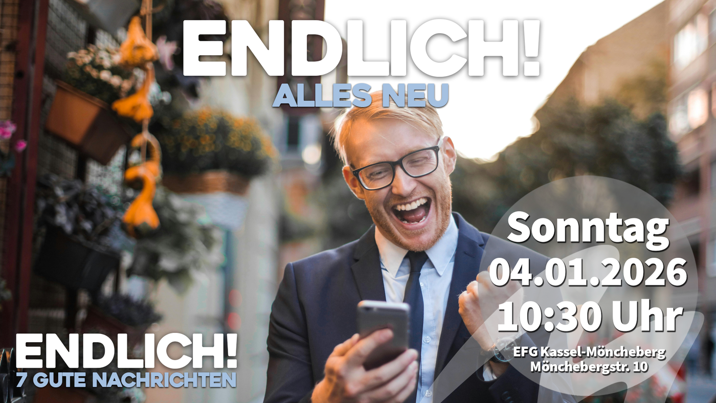 Endlich! Alles neu