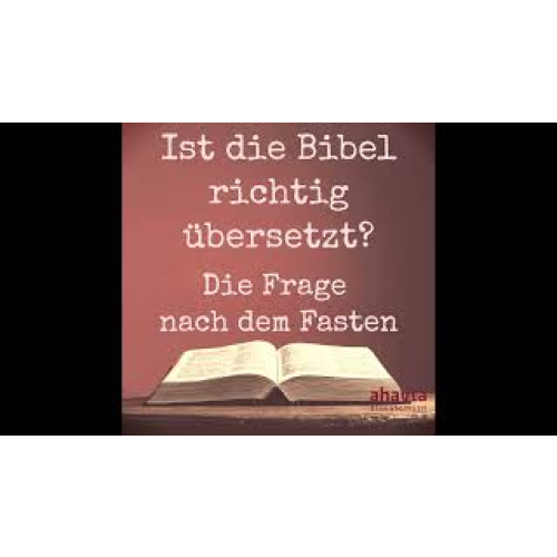 Die Frage nach dem Fasten