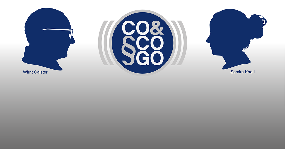 CoCoGo – Der erfrischend andere Talk zu aktuellen Compliance und Corporate Governance Themen