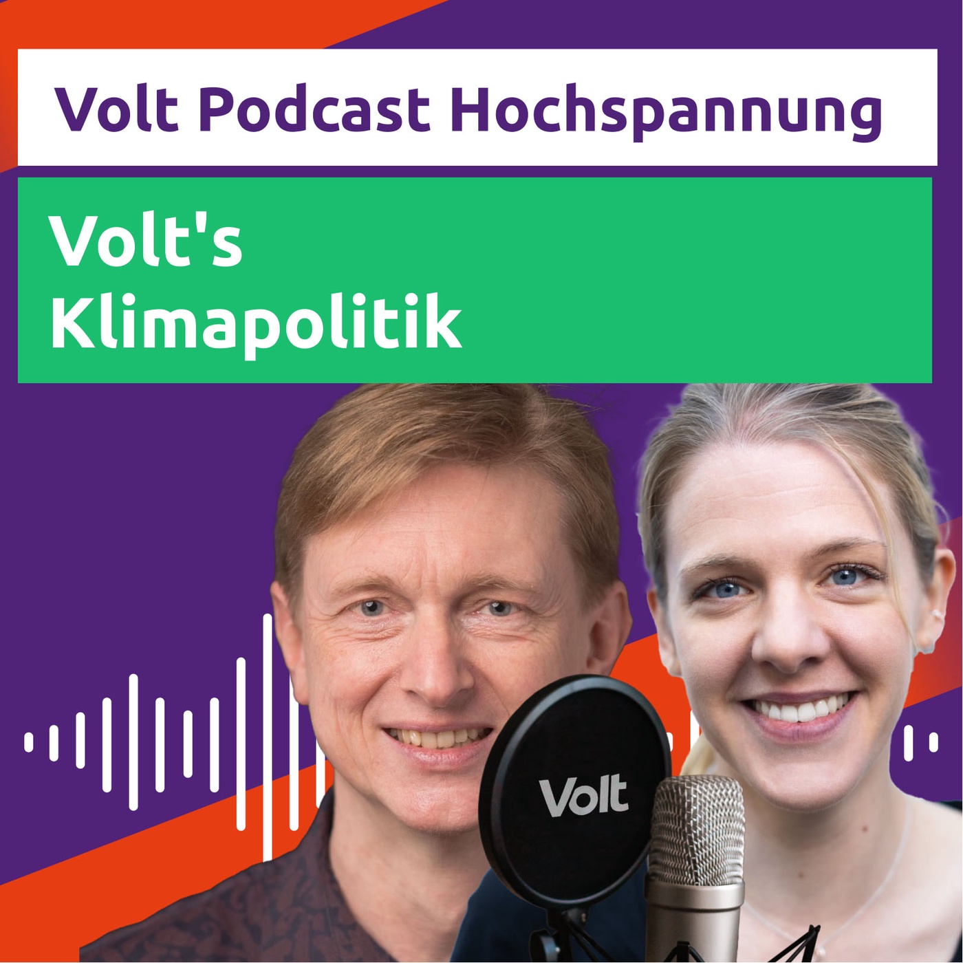 #Wahlprogrammfolge: Volts Klimapolitik - mit Rebekka und Hans-Günter - Hochspannung Podcast