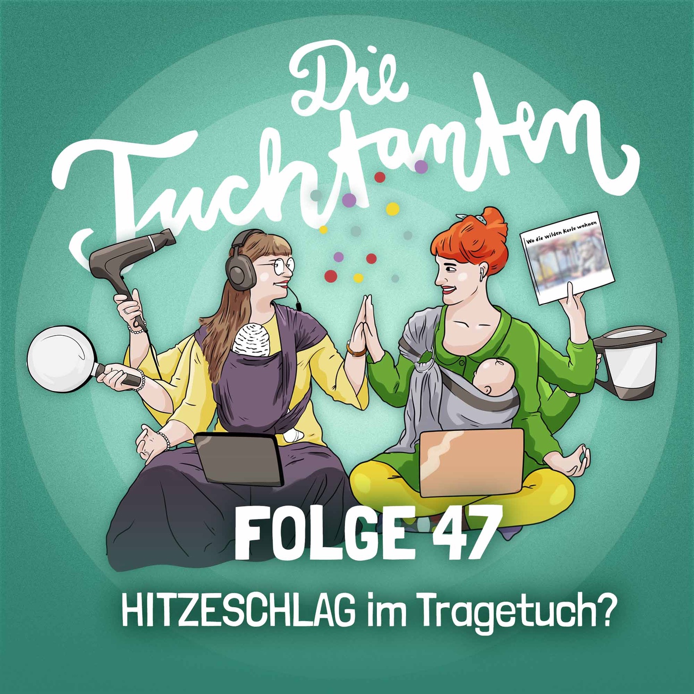 Hitzeschlag im Tragetuch?