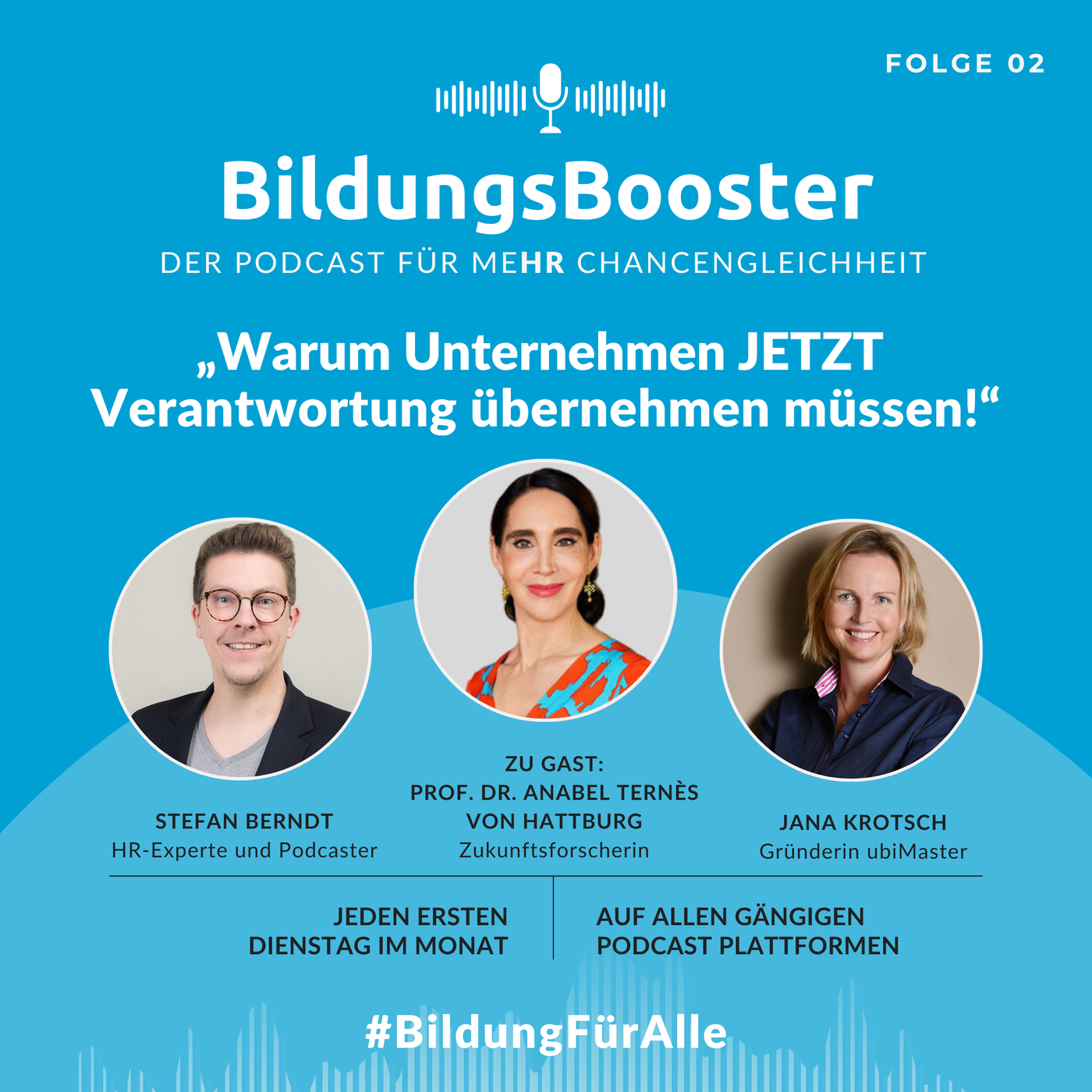Warum Unternehmen JETZT Verantwortung übernehmen müssen. Mit Prof. Dr. Anabel Ternès von Hattburg