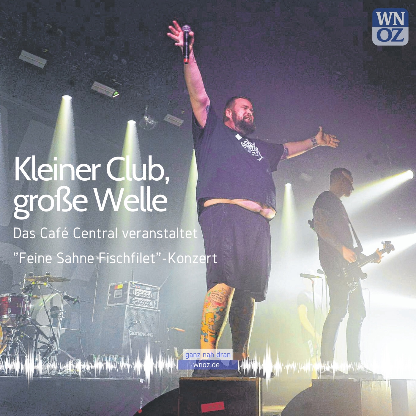 Kleiner Club, große Welle