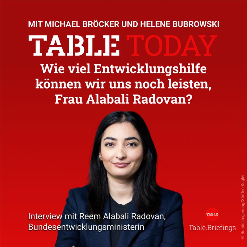 Wie viel Entwicklungshilfe können wir uns noch leisten, Frau Alabali Radovan?