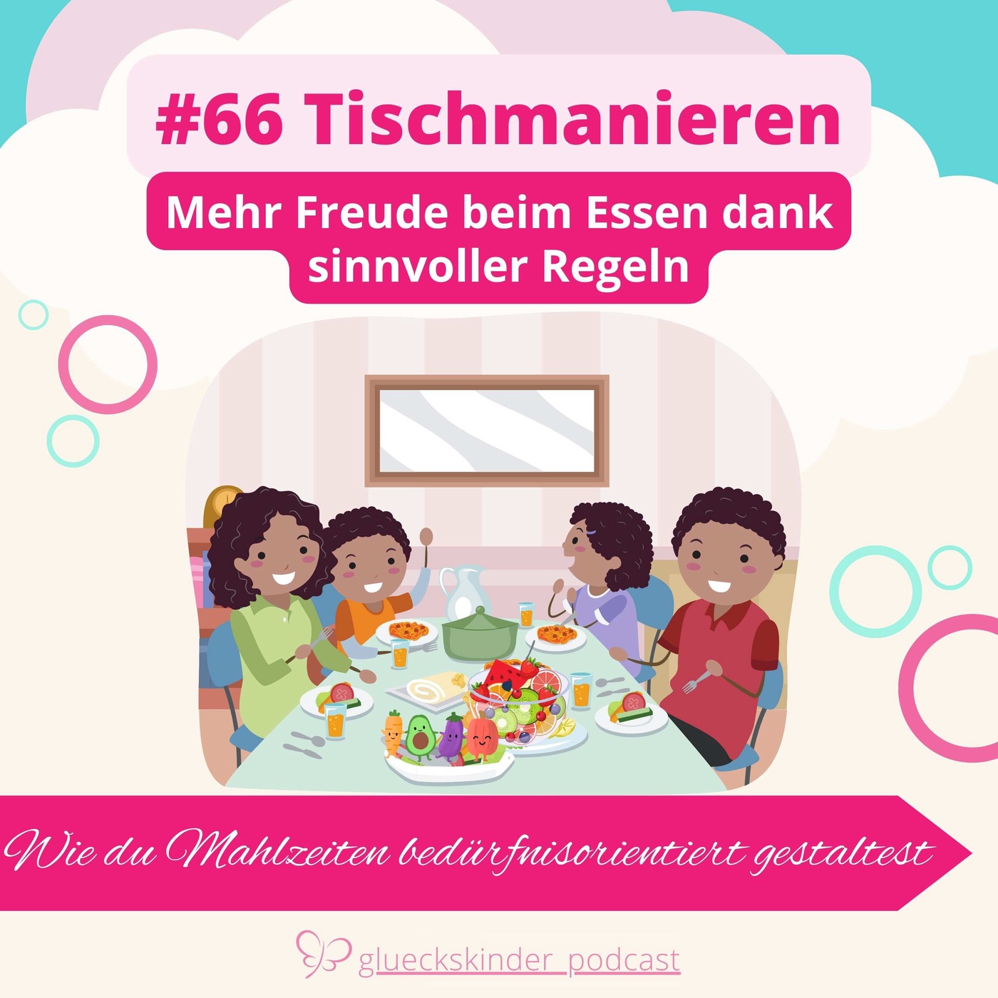 #66 Tischmanieren mit Kindern: Gemeinsame Mahlzeiten bedürfnisorientiert gestalten