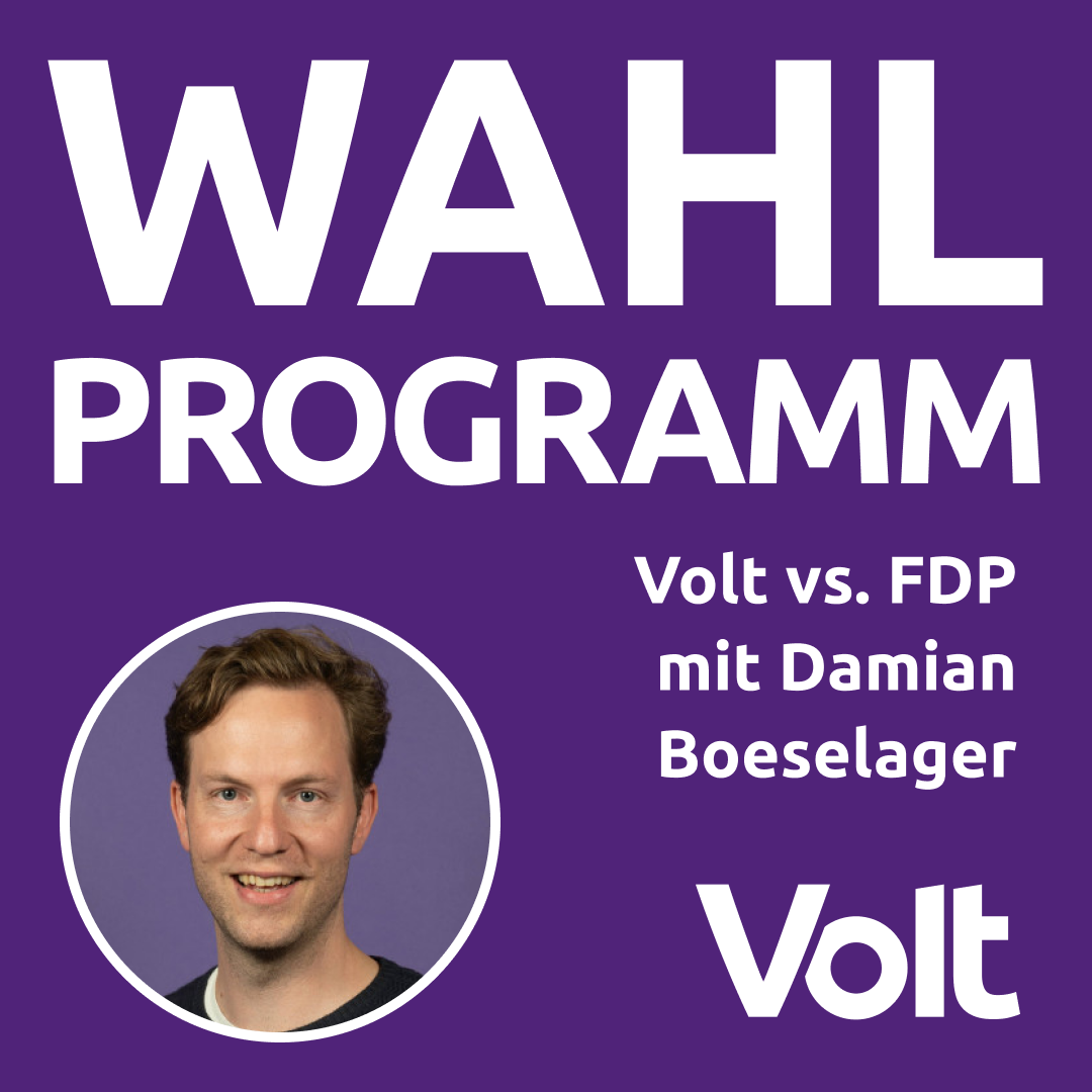 Volt vs. FDP - Was ist der Unterschied? Wahlprogramme im Vergleich | Europawahl 2024