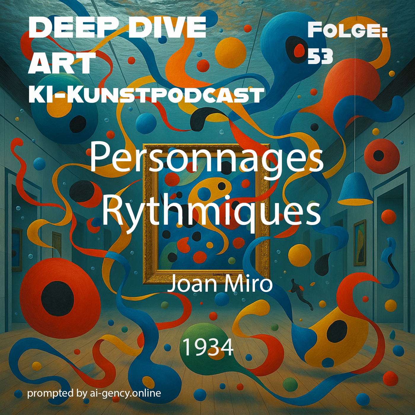 Personnages Rythmiques // Joan Miro 