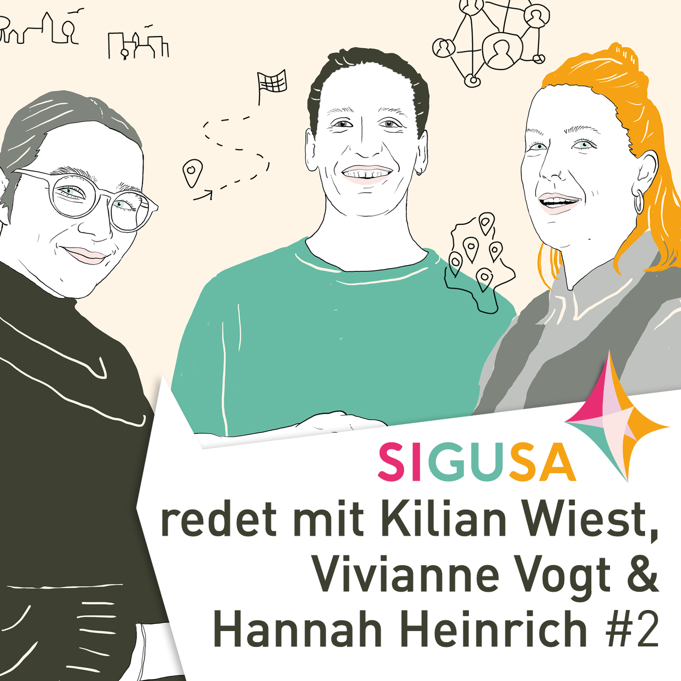 SIGUSA redet mit Hannah Heinrich, Vivianne Vogt und Kilian Wiest Teil 2