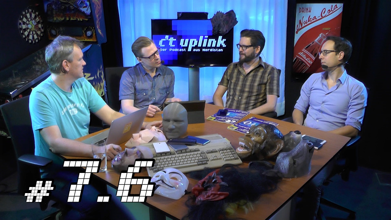 c't uplink 7.6: Windows 10, Foto-Smartphones, 30 Jahre Amiga