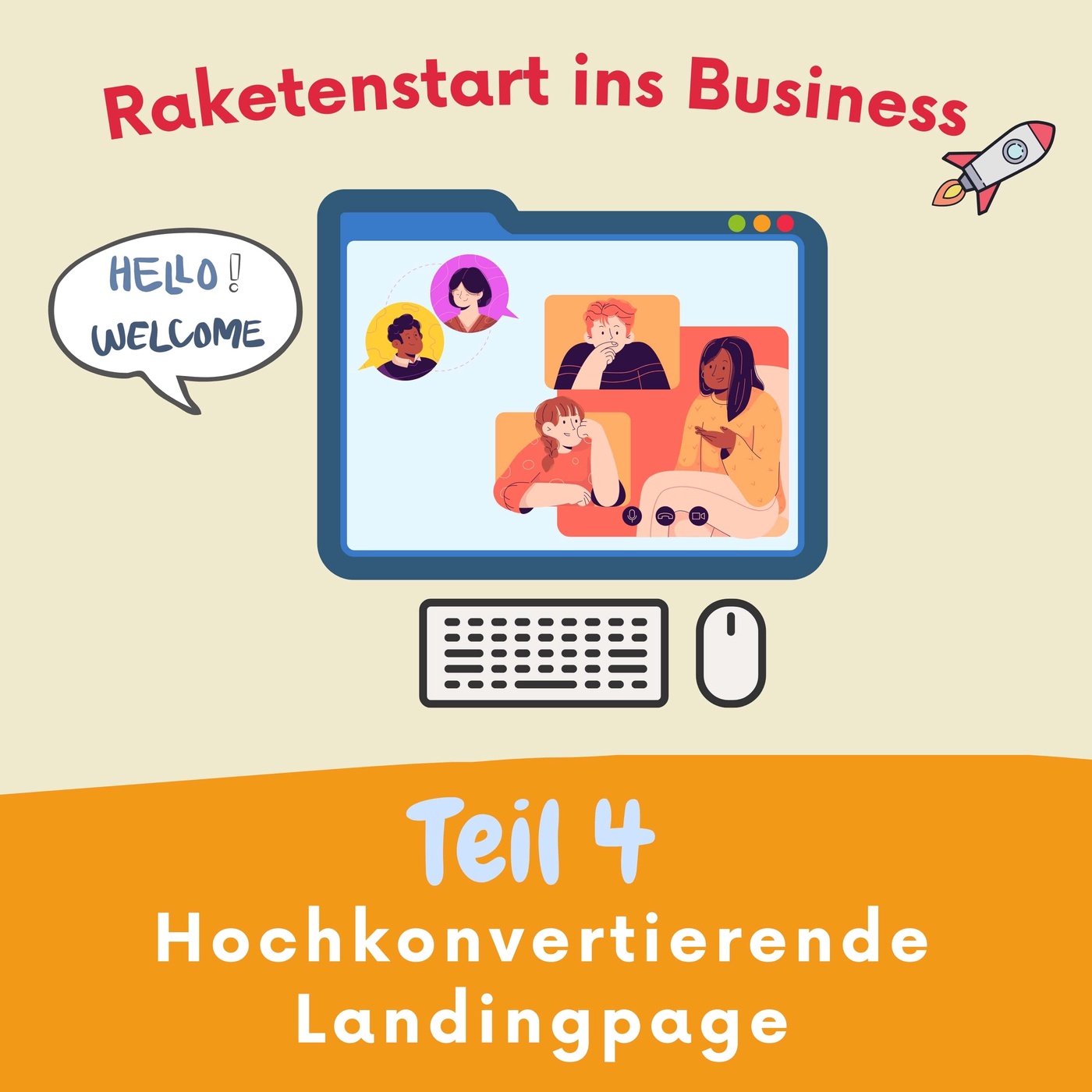 Hochkonvertierende Landingpage erstellen / Homepage erstellen, Marketing (4/9) OnlineMarketing