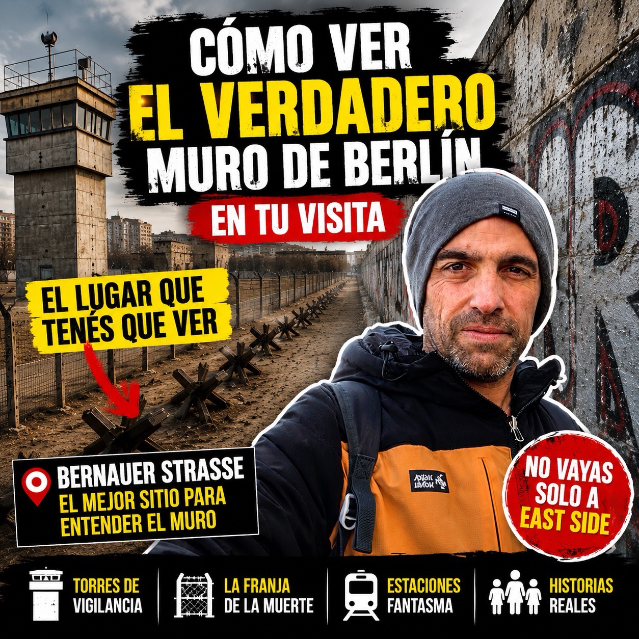 El verdadero Muro de Berlín: la ciudad convertida en prisión