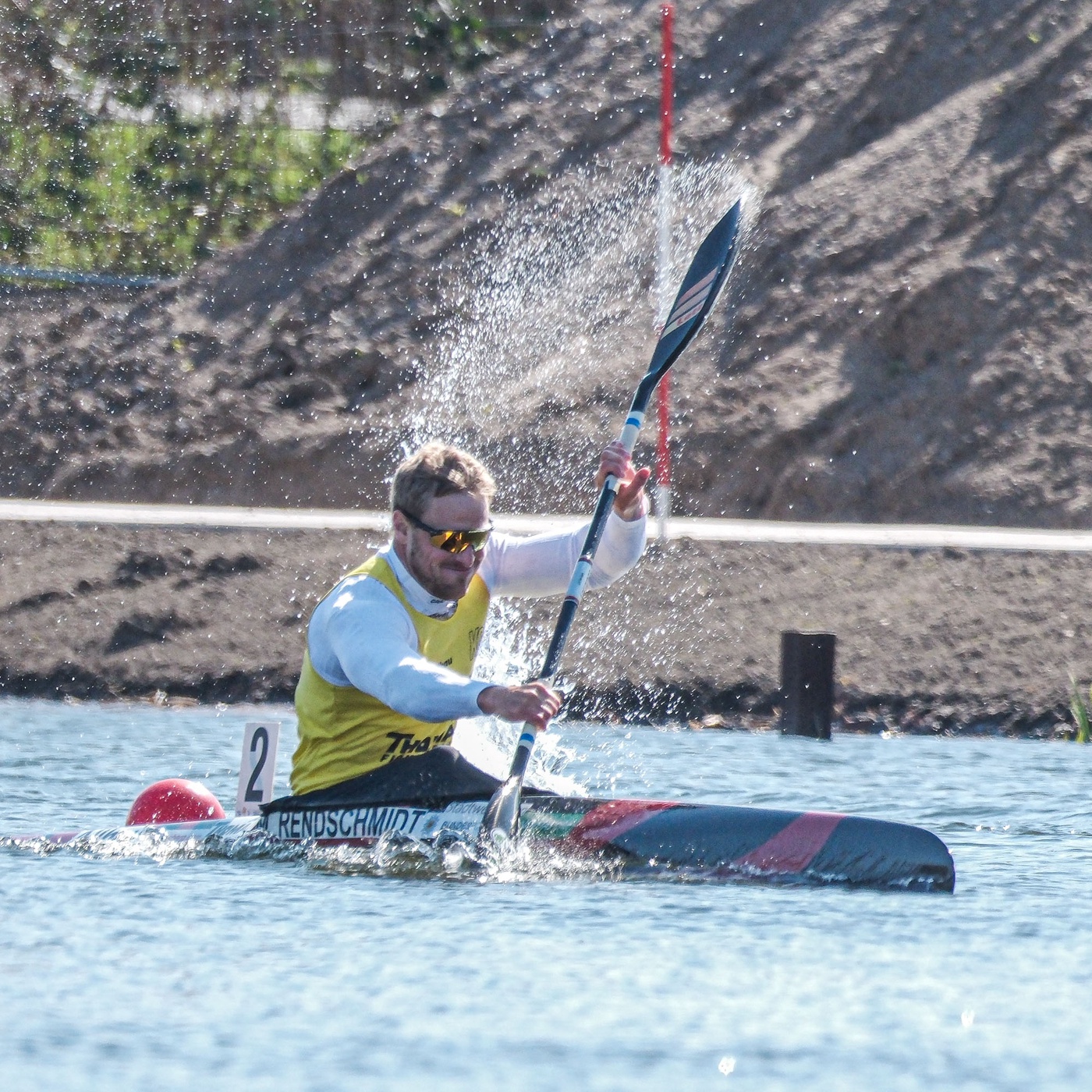 Besuch bei Kanu-Olympiasieger Max Rendschmidt