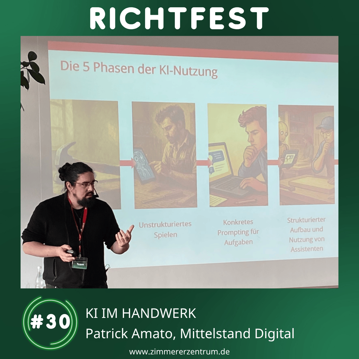 #30 KI im Handwerk X Patrick Amato, Mittelstand Digital