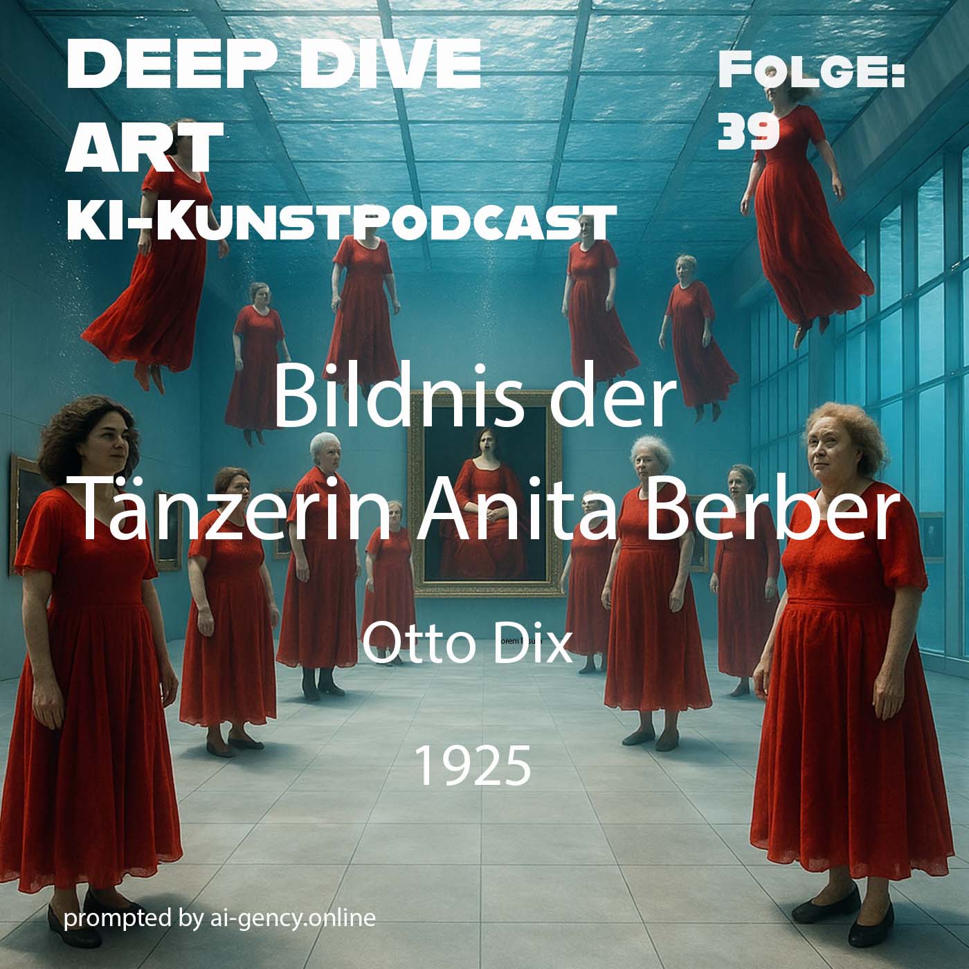 Bildnis der Tänzerin Anita Berber // Otto Dix 