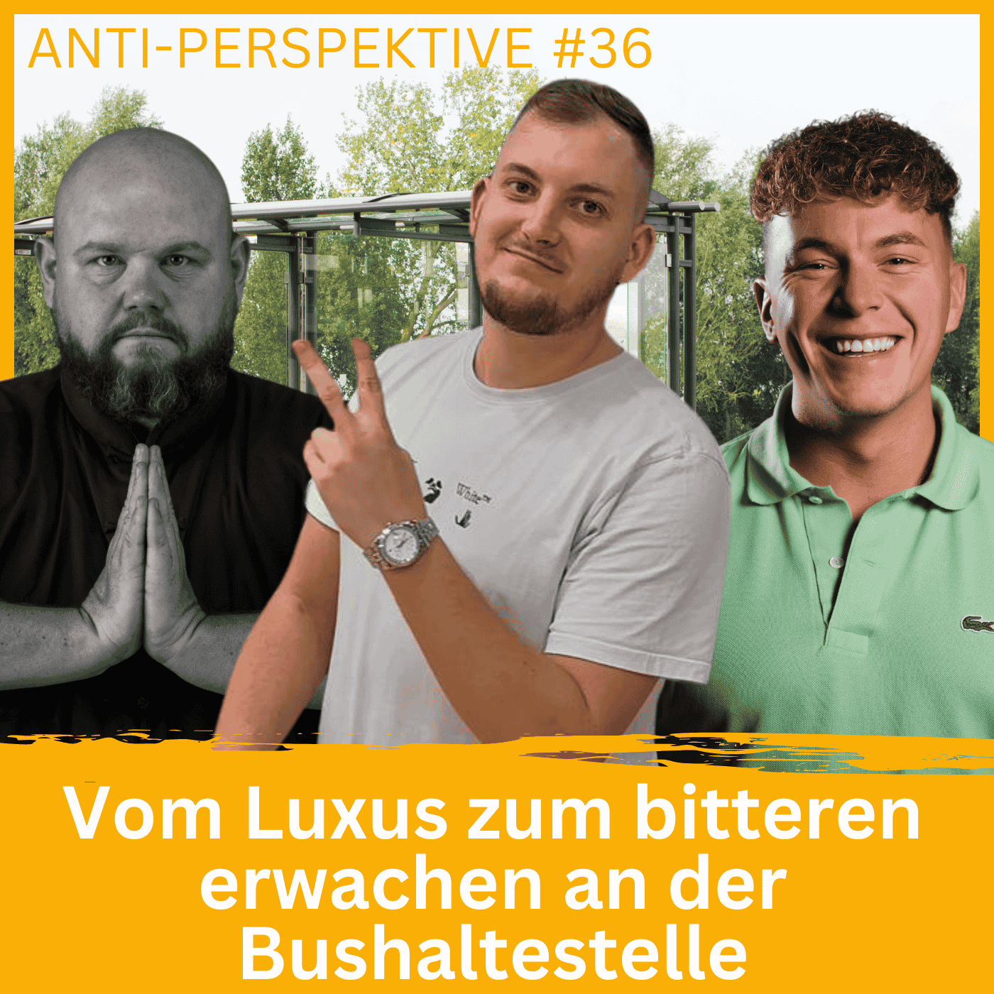 Vom Luxus zum bitteren erwachen an der  Bushaltestelle - Dave Lichtenegger packt aus  - ANTI - Perspektive #36