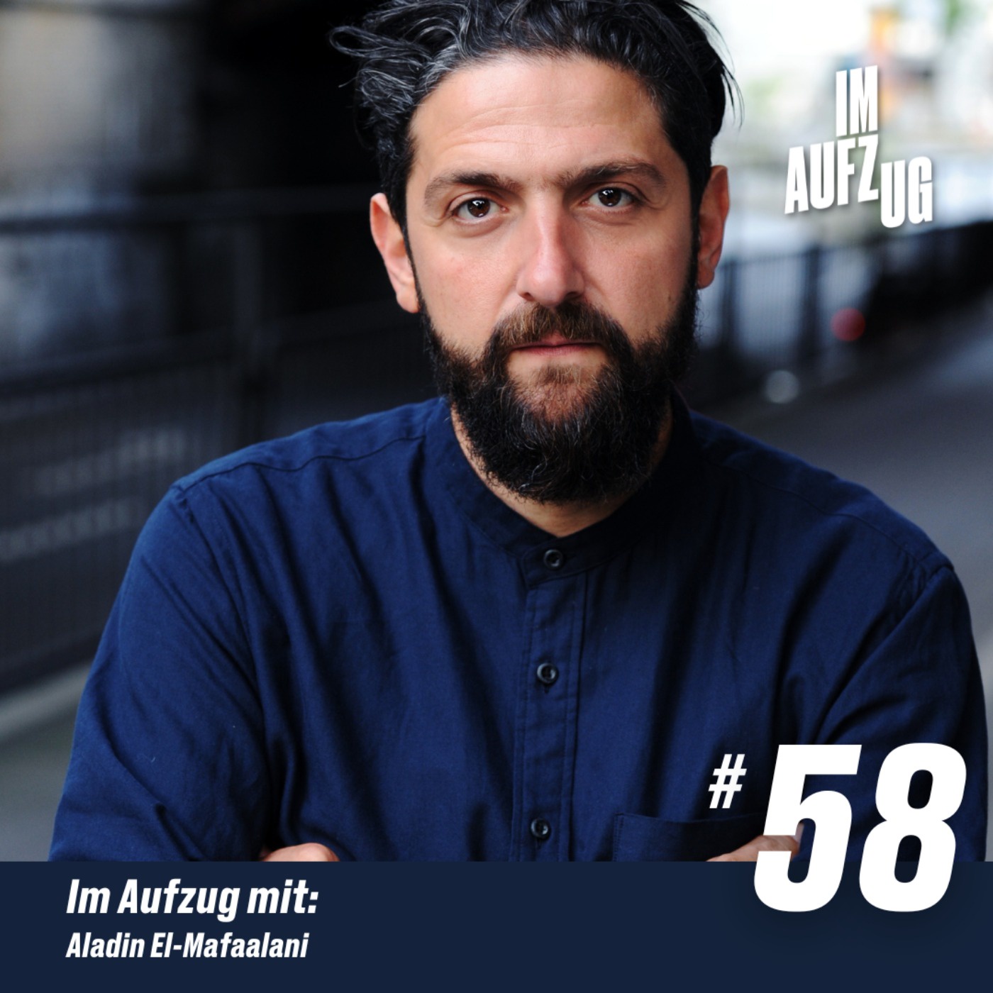 Im Aufzug mit Aladin El-Mafaalani