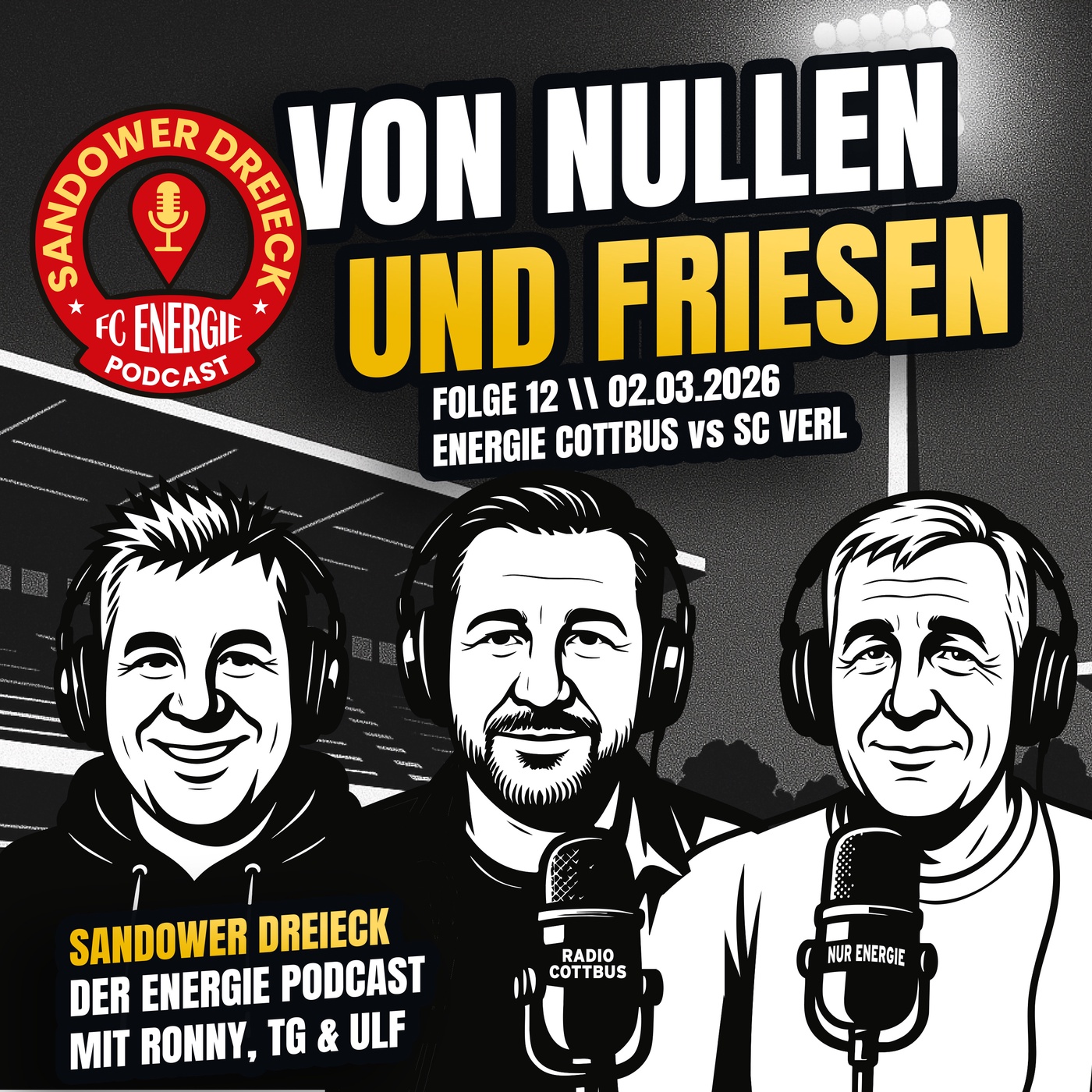 Von Nullen & Friesen | Energie Cottbus - SC Verl | 