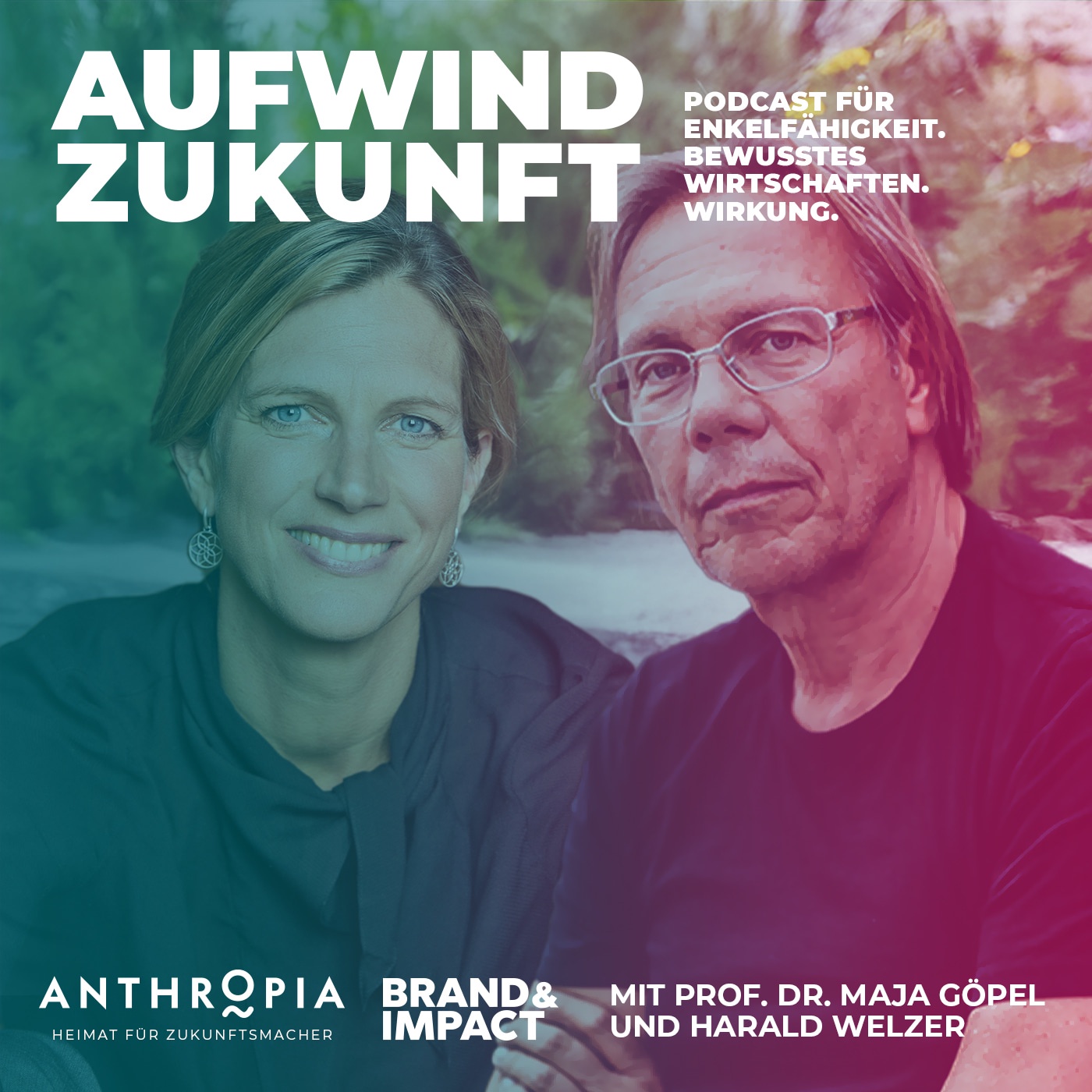 Folge 41 - Prof. Dr. Maja Göpel und Prof. Dr. Harald Welzer über Deutschland in einer neuen Weltordnung