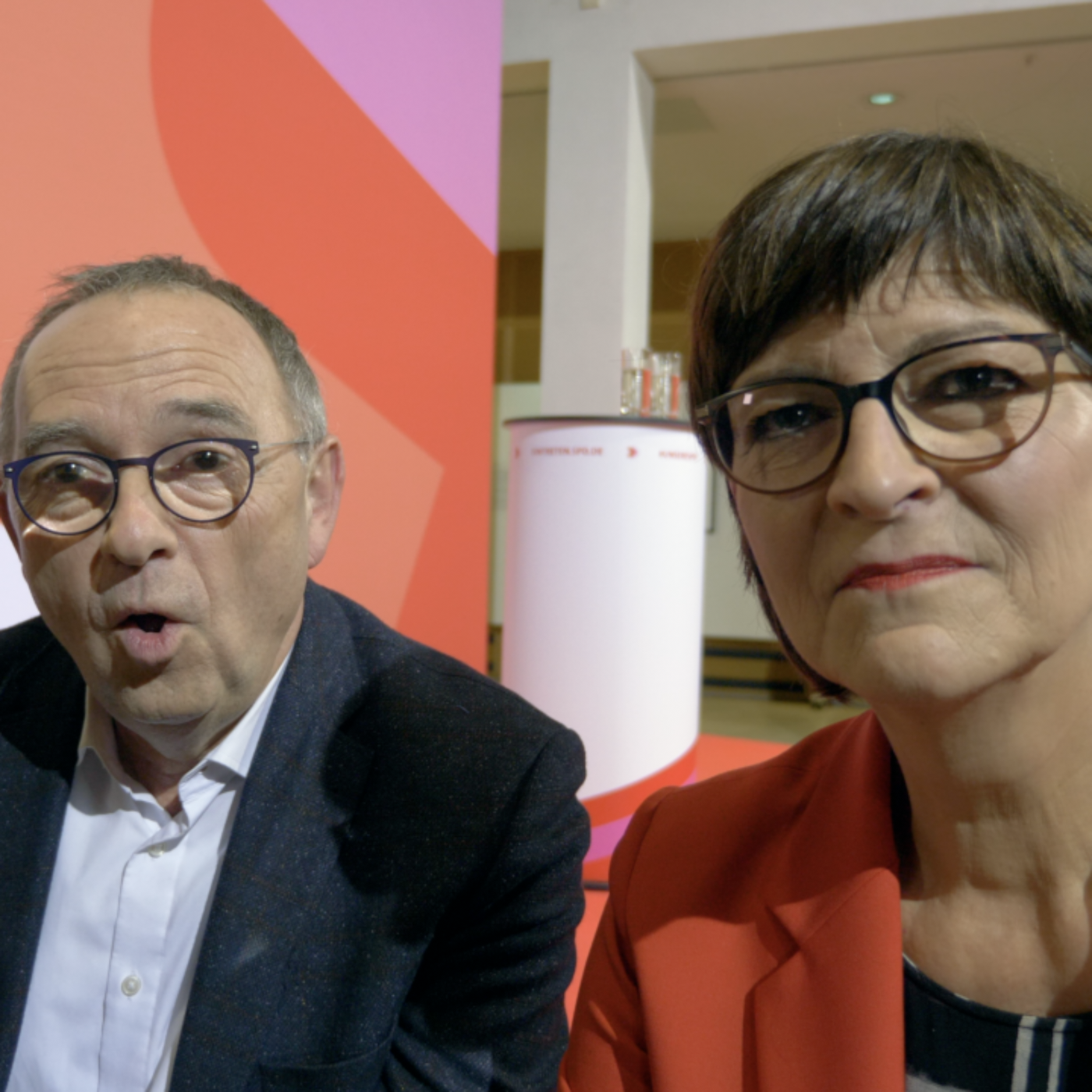 Regierungstagebuch #161 mit Saskia Esken & Norbert Walter-Borjans (SPD)