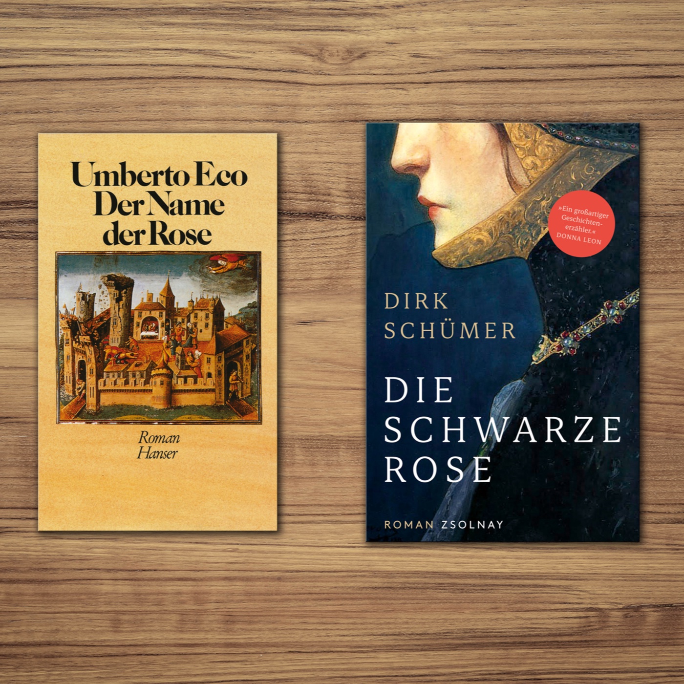 Der Name der Rose und die schwarze Rose
