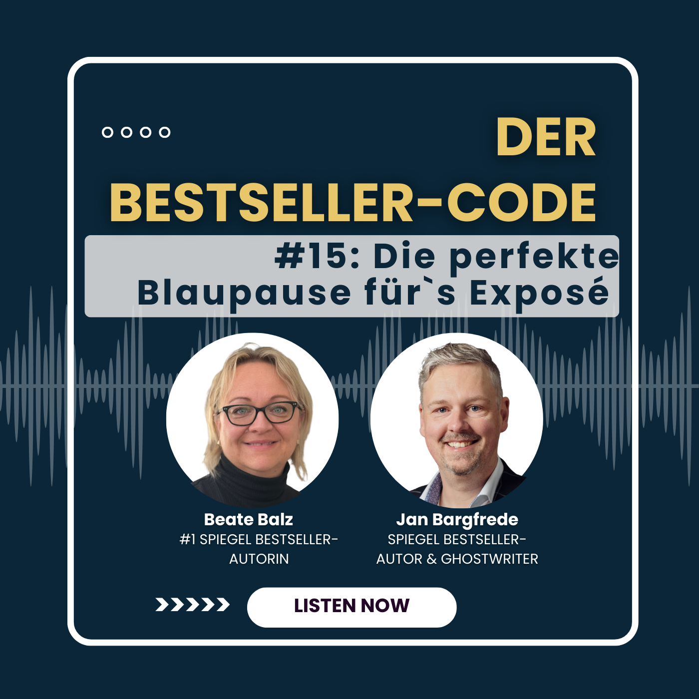 Der Bestseller-Code #15: Die perfekte Blaupause für´s Exposé