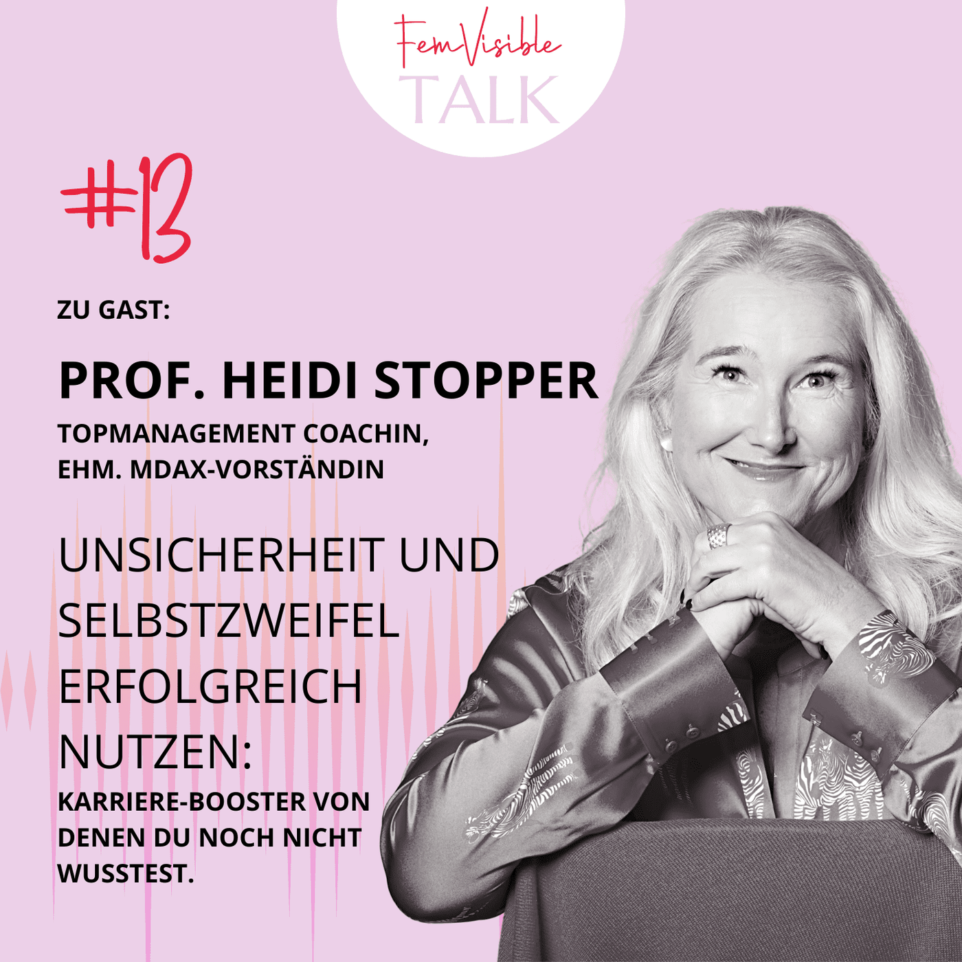 #13 Unsicherheit und Selbstzweifel erfolgreich nutzen mit Prof. Heidi Stopper