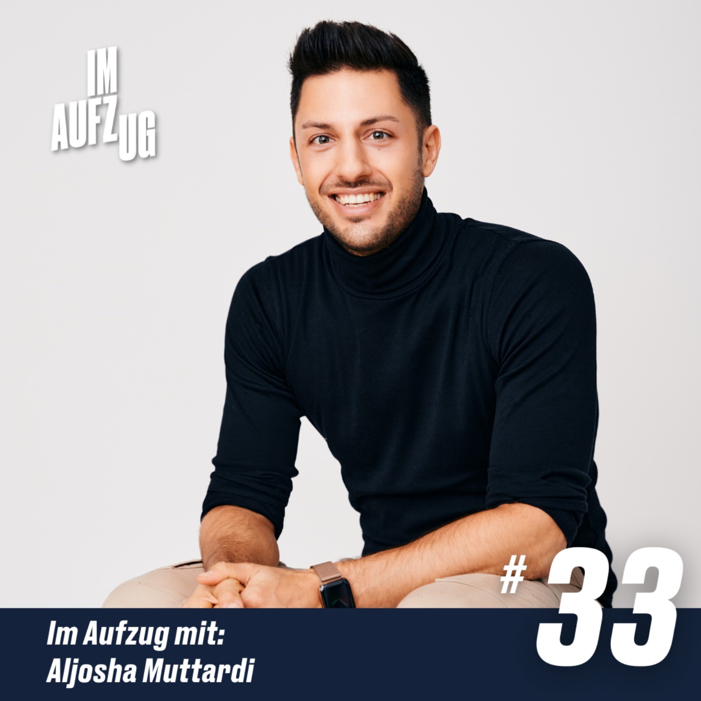 Im Aufzug mit Aljosha Muttardi