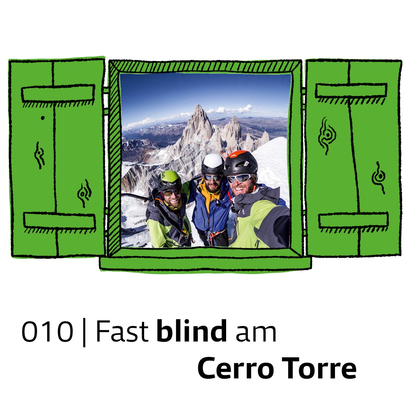 #010 Fast blind am Cerro Torre