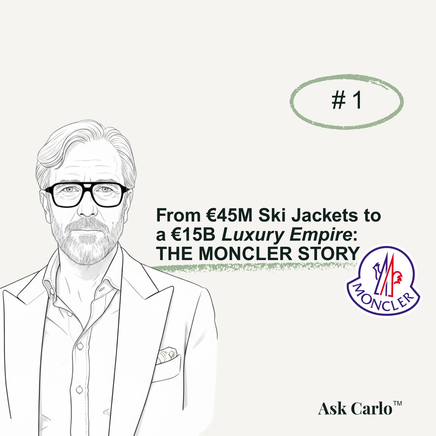 Episode #1: From €45M Ski Jackets to a €15B Luxury Empire: The Moncler Story