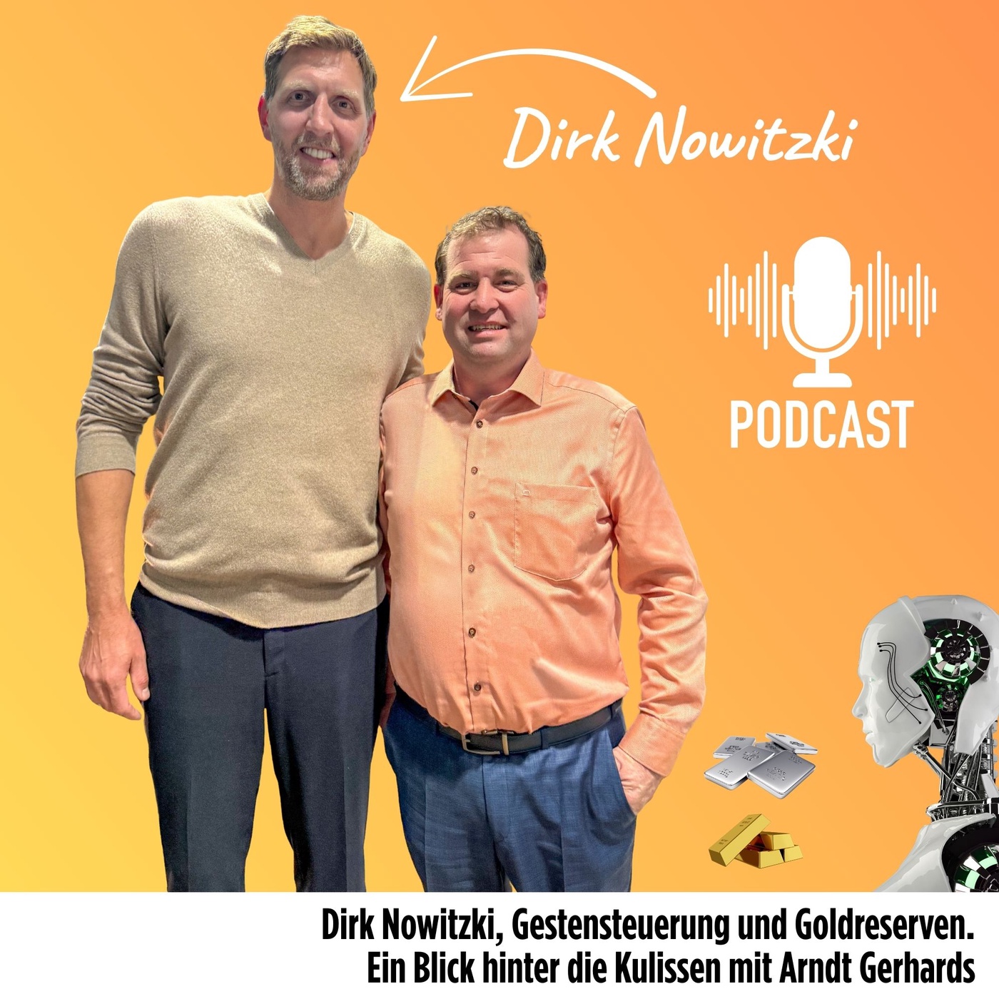 Dirk Nowitzki, Gestensteuerung und Goldreserven – Ein Blick hinter die Kulissen mit Arndt Gerhards