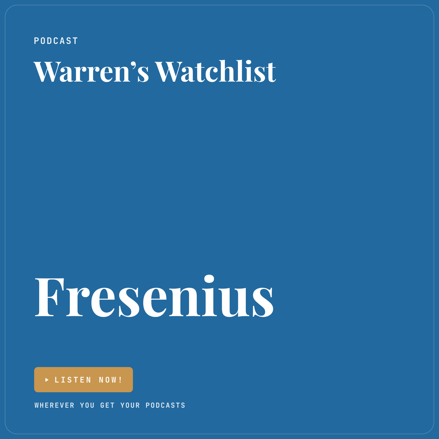 Fresenius - Update 09/15/2026 - ISIN DE0005785604