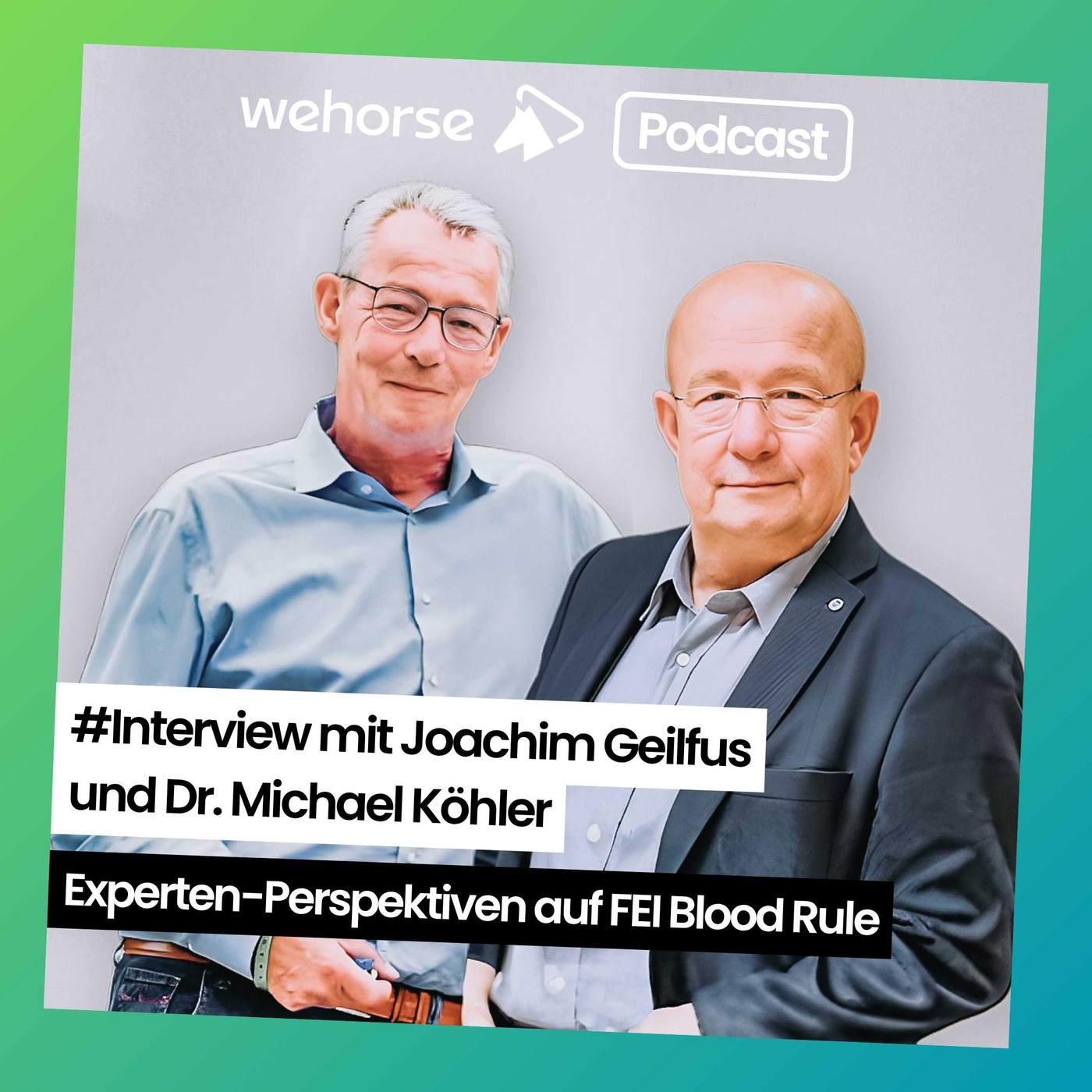 #Interview mit Joachim Geilfus & Dr. Michael Köhler: Experten-Perspektiven auf FEI Blood Rule