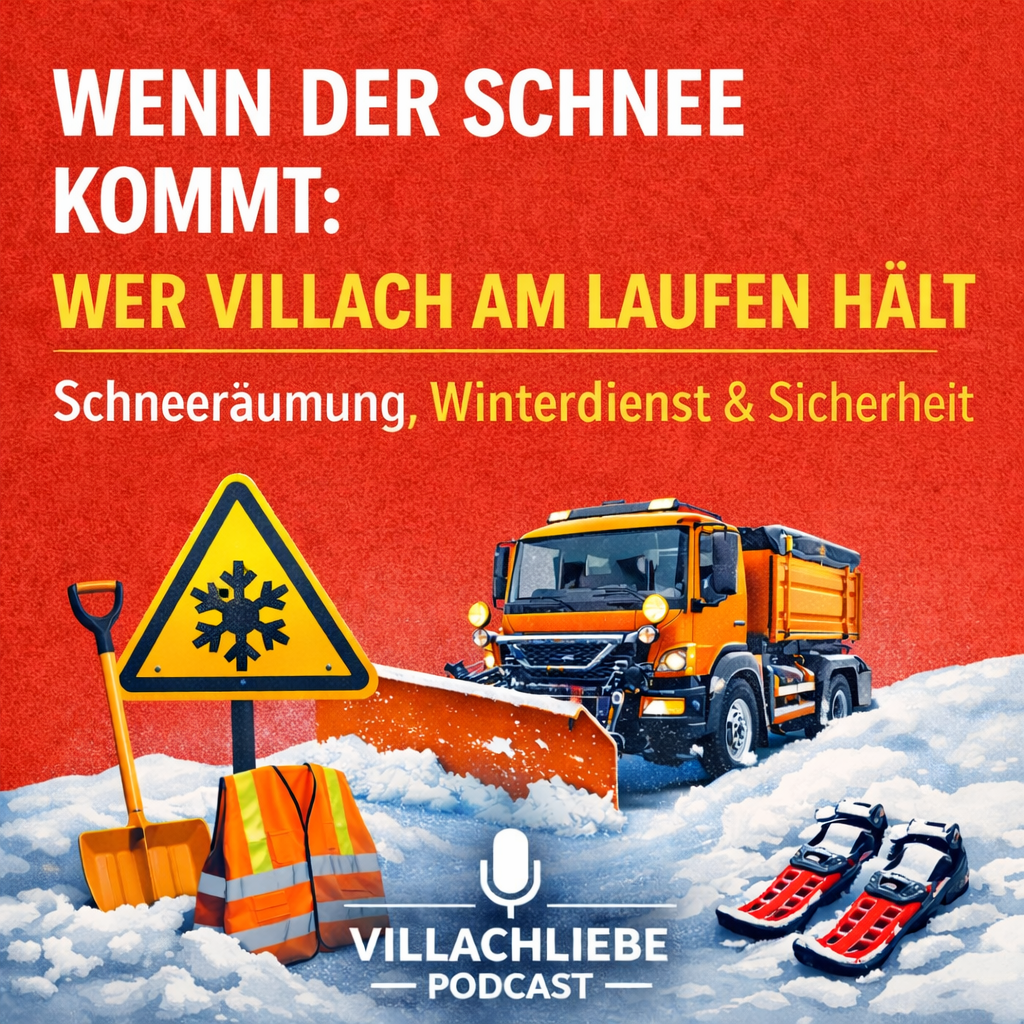 Wenn der Schnee kommt: Wer Villach am Laufen hält