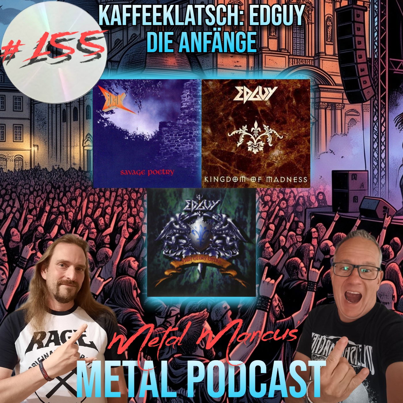 #155 - Kaffeeklatsch: Edguy - Die Anfänge