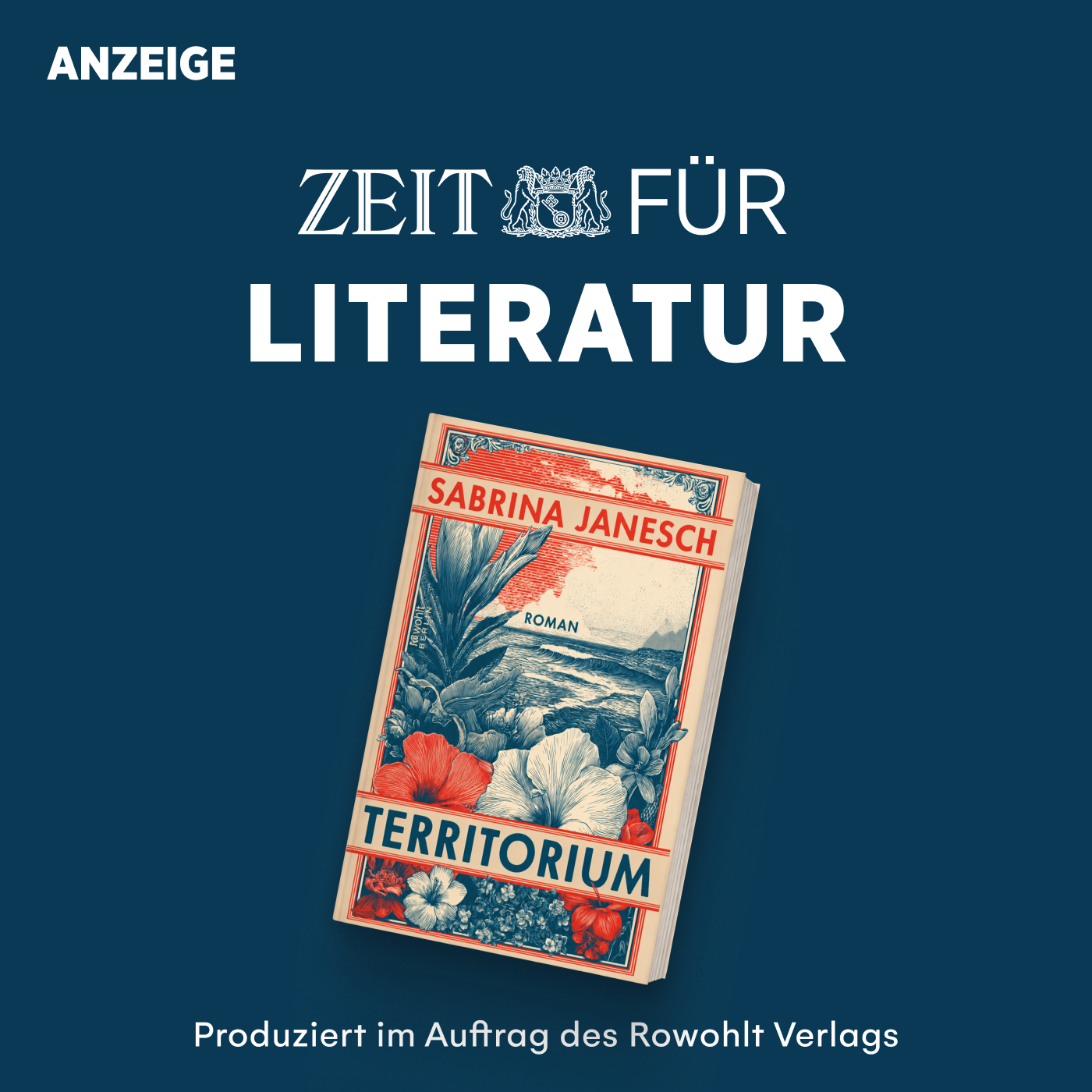ZEIT für Literatur mit Sabrina Janesch