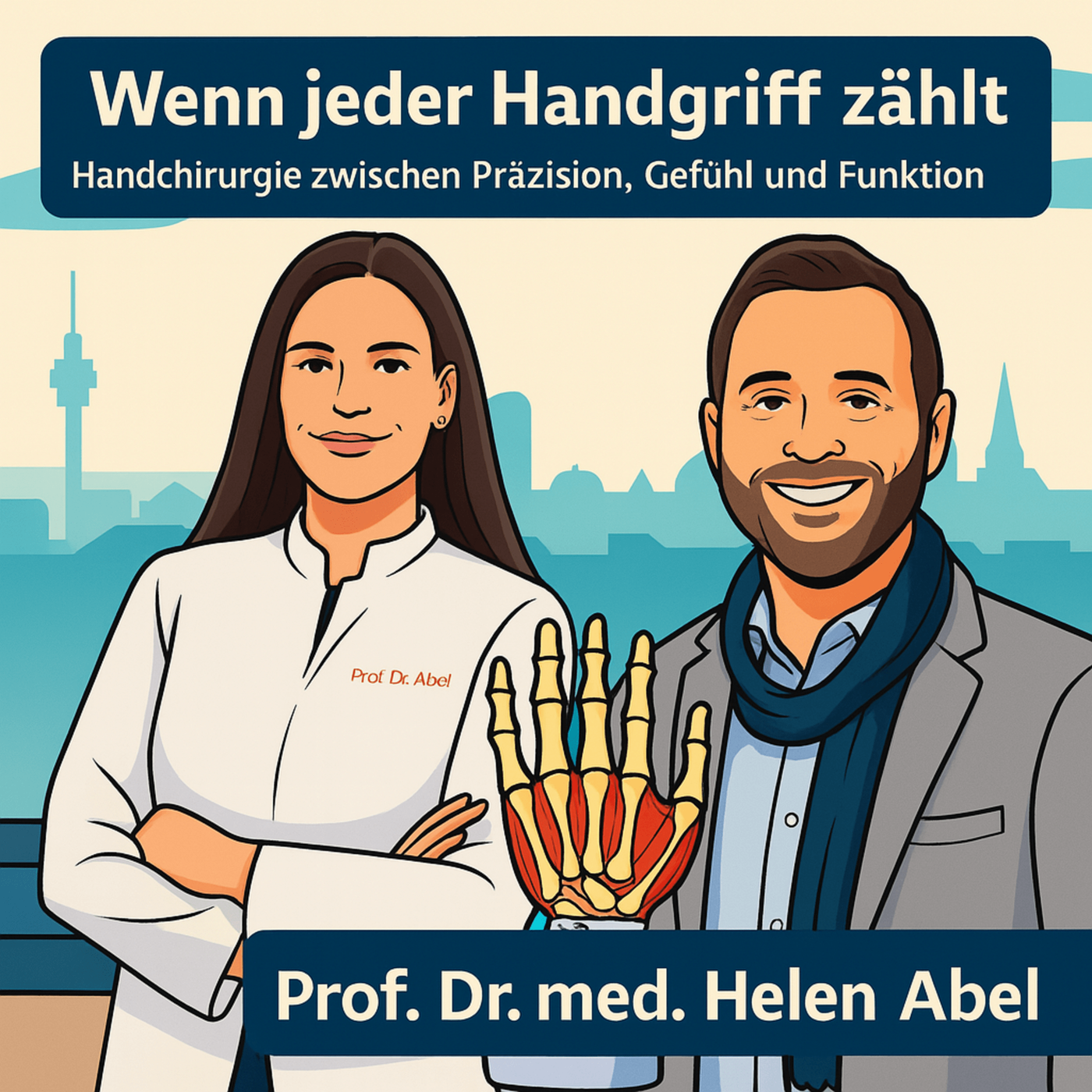 Wenn jeder Handgriff zählt – Handchirurgie zwischen Präzision, Gefühl und Funktion unser Gast: Prof. Dr. med. Abel