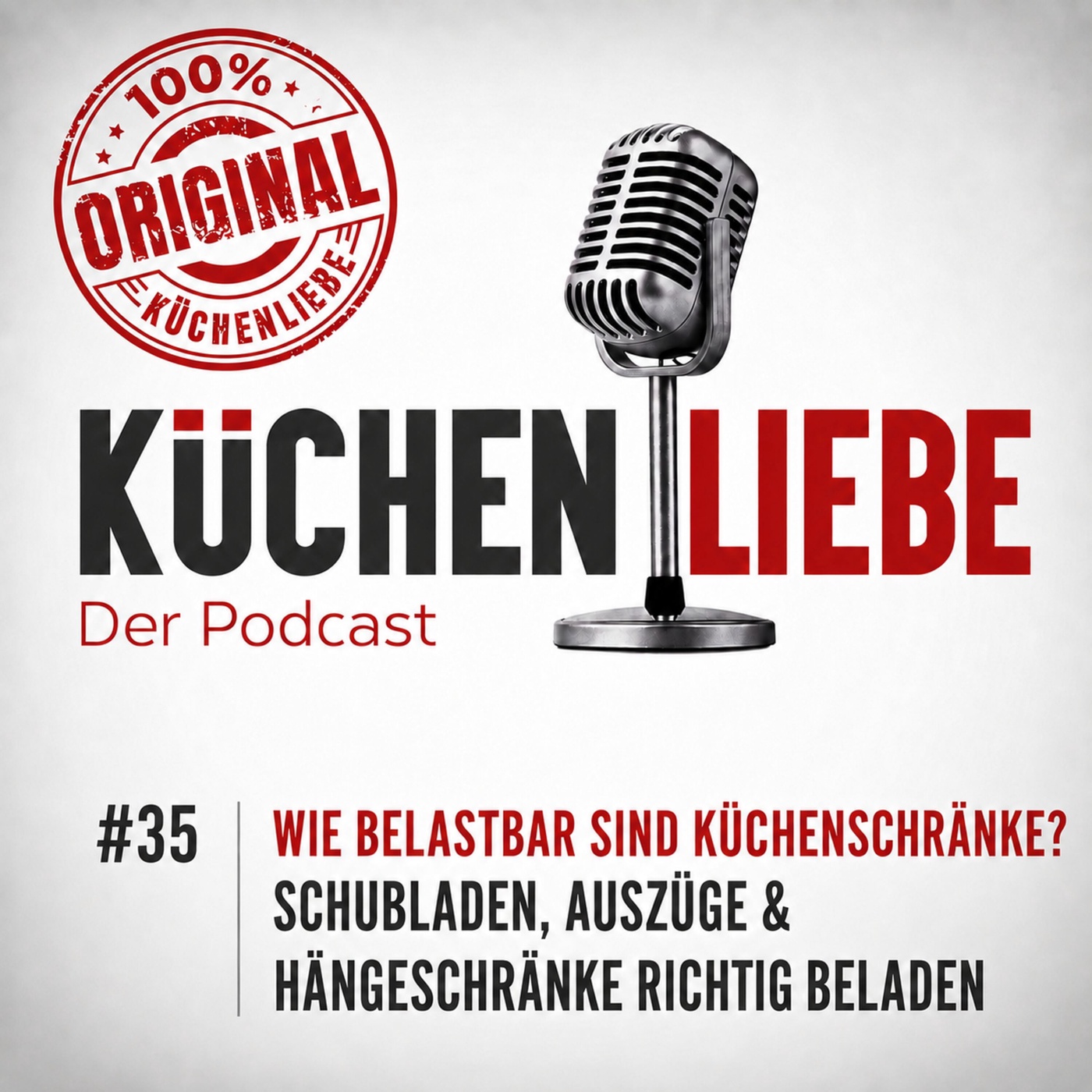 #35 Wie belastbar sind Küchenschränke? Schubladen, Auszüge & Hängeschränke richtig beladen