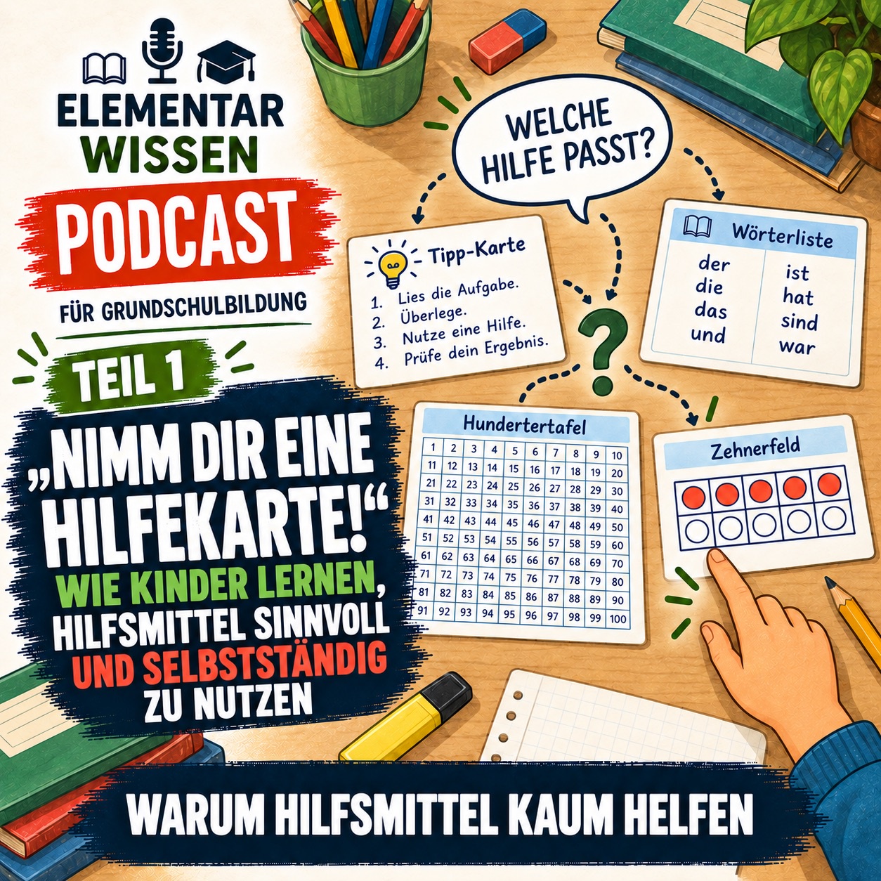 Warum Hilfsmittel im Unterricht kaum helfen - Teil1